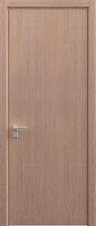 Межкомнатная дверь Практика Б18 Шпон fine-line, Дуб серый беж, 600/700/800/900*2000 мм. «Дверной лидер» в Ярославле